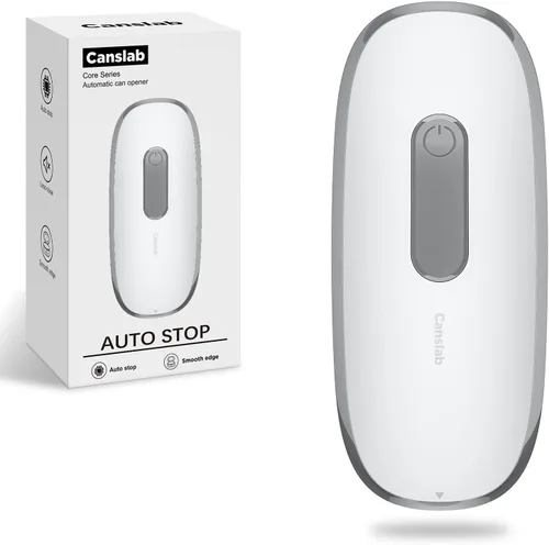 Miniatura 9 de Canslab Ultrablde (versión básica) - Abrelatas eléctrico recargable para cocina para personas mayores con artritis, abrelatas de batería USB