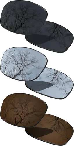 Miniatura 16 de Set of 3 Replacement Lenses for Oakley Fives Squared OO9238 Pack