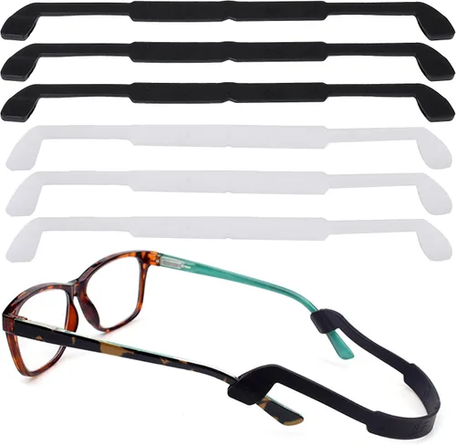 Miniatura 8 de SooGree Correas de silicona para gafas, antideslizantes, elásticas, deportivas, para niños, correas de gafas de sol para adultos