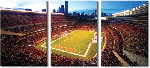 Miniatura 26 de Lienzo grande para pared, cuadro de fútbol americano Paul Brown, arte de pared para decoración de pared del hogar, pósteres de estadio deportivo