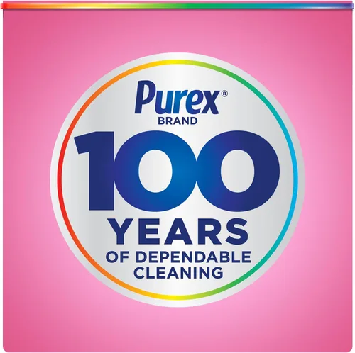 Miniatura 8 de Detergente líquido para ropa de bebé Purex, ultra concentrado, 82.5 fl oz, 165 lavados, hipoalergénico, sin colorantes, suave para la piel