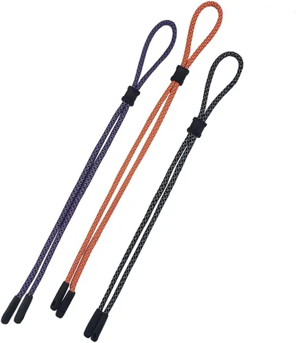 Miniatura 7 de Decker Eyewear Retainer Universal Fit Eyeglasses Lanyard 3PCS Reflective Glasses Strap One Size Fits Most Adjustable Sports Glasses Holder for Men