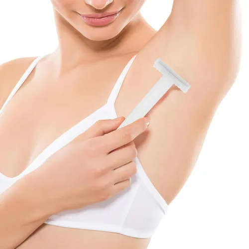 Miniatura 2 de Beaupretty Maquinilla de afeitar desechable para mujer, afeitadora corporal desechable, removedor de pelo manual para mujeres y hombres con piel