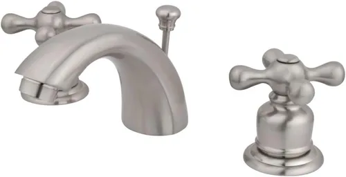 Kingston Brass KB958AX - Grifo de baño mini-extendido, níquel cepillado