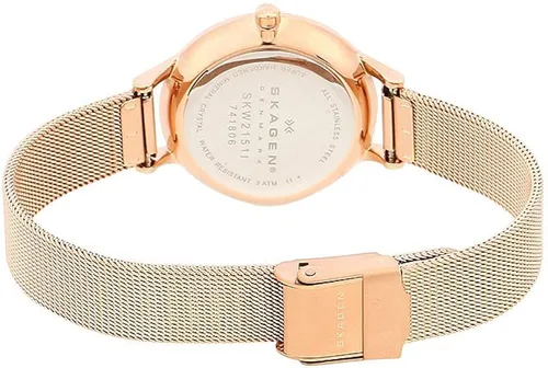 Miniatura 9 de Skagen Anita - Reloj casual de malla de acero de cuarzo para mujer