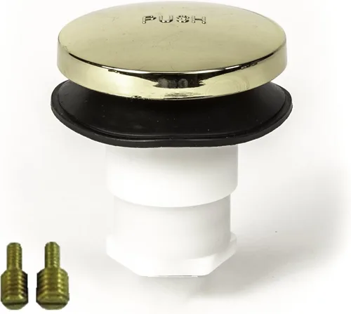 Miniatura 11 de Tapón de drenaje universal para bañera/tina con toque de pulgar (punta de pulgar, accionado por pie) Incluye accesorios de 3/8" y 5/16