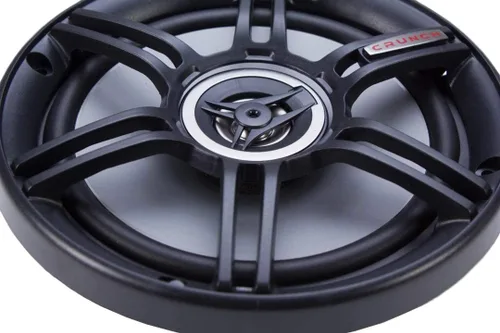 Miniatura 3 de Crunch 300 vatios 6.5 pulgadas coaxial poco profundo 4 ohmios CS altavoces, negro CS-65CXS
