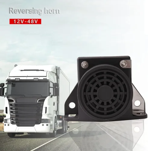 Miniatura 2 de 5 piezas de bocina de reversa con alarma de advertencia, bocina de reversa para auto, bocina de reversa de auto 105DB 12/48V para vehículo, camión