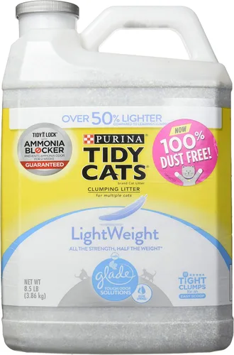 Miniatura 10 de Purina Tidy Cats LightWeight con Glade Clean Blossoms Multi-Cat, Aglutinante, Bajo Polvo, Perfumada, Arena para Gatos - Caja de 17 lb Otros