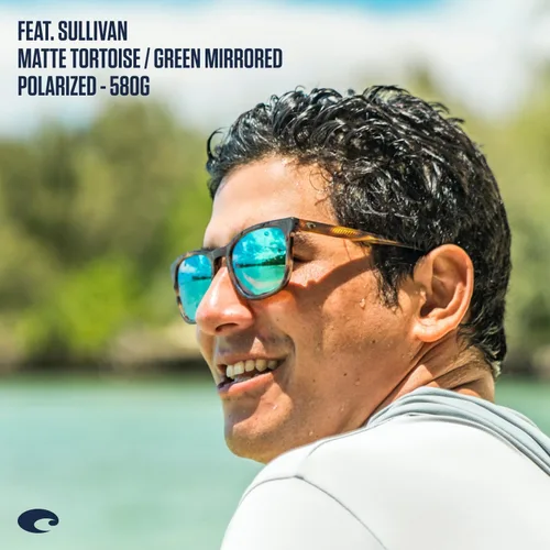 Miniatura 7 de Costa Del Mar Gafas de sol cuadradas Sullivan para hombre