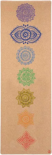 Miniatura 11 de Shakti Warrior Tapete de yoga TPE - Diseñado por artistas, esterillas premium ecológicas, antideslizantes, no tóxicas, ideales para yoga regular