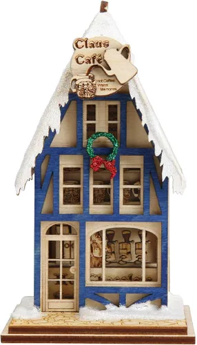 Miniatura 10 de Adornos de Cabaña de Jengibre de Ginger Cottages para Árbol de Navidad Cabaña de pan de jengibre