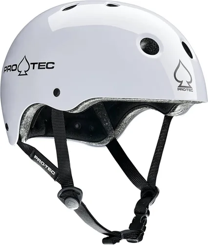 Miniatura 9 de Pro-Tec Classic - Casco para patinar certificado Blanco satinado
