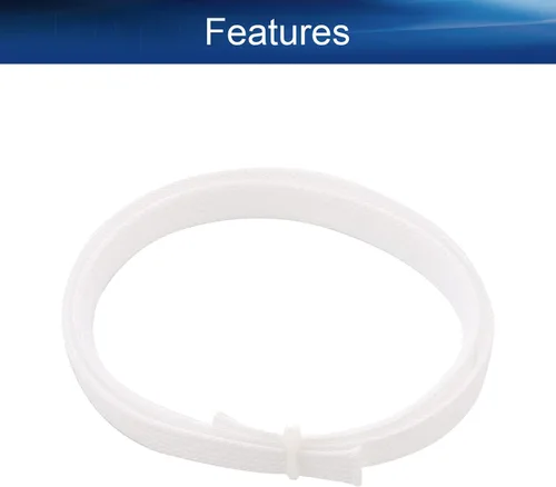 Miniatura 3 de Bettomshin 1 funda de cable trenzado PET de 1.64 pies (1.6 ft), 3/8 pulgadas de ancho, manga trenzada expandible, para proteger el cable eléctrico