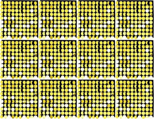 Miniatura 17 de Simply Elegant AestheTech - Panel de pared con lentejuelas brillantes, decoración de pared para bodas, eventos y fiestas temáticas, telón de fondo
