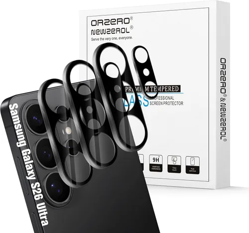 Miniatura 11 de Orzero Paquete de 2 protectores de lente de cámara compatible con Samsung Galaxy Z Fold 4 5G, protector de vidrio templado de 9 durezas HD