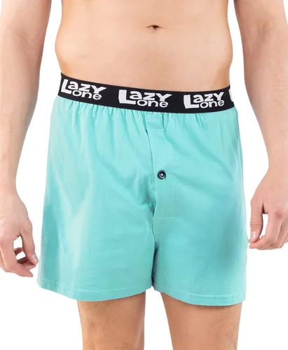 Miniatura 3 de Lazy One - Bóxer corto con estampados de animales divertidos, ropa interior novedosa y divertida, regalos chistosos para hombres, calzoncillos bóxer
