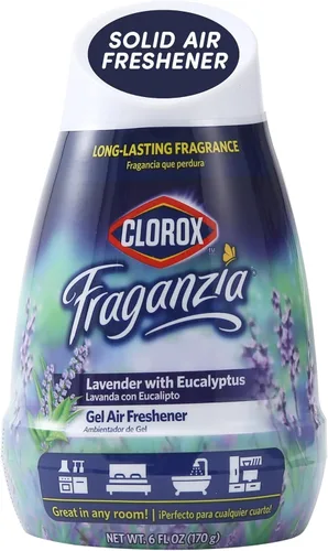 Miniatura 16 de Clorox Fraganzia Ambientador en Gel en Forma de Cono, Aroma de Orquídea Isla - Ambientador sin Enchufe, sin Batería para Habitaciones Pequeñas