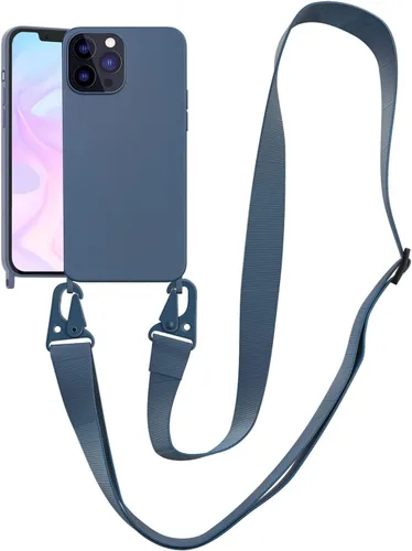 Miniatura 42 de Funda compatible con iPhone 13 con correa, funda cruzada para iPhone con cordón, ajustable, a prueba de golpes, protección contra caídas, funda