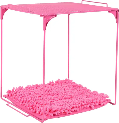 Miniatura 9 de Organizador de estante para casillero y kit de decoración con alfombra para casillero, adecuado para la escuela, oficina, elementos esenciales