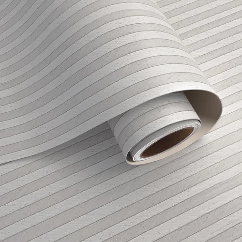 Miniatura 10 de VaryPaper Papel de contacto de madera marrón oscuro, papel tapiz de rayas de madera para pared de dormitorio, extraíble, autoadhesivo, impermeable