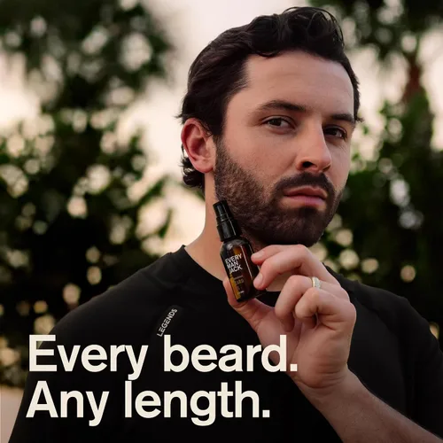 Miniatura 7 de Every Man Jack Aceite para barba para hombre, fragancia de bourbon envejecido, hidrata y suaviza profundamente tu barba y añade un brillo natural
