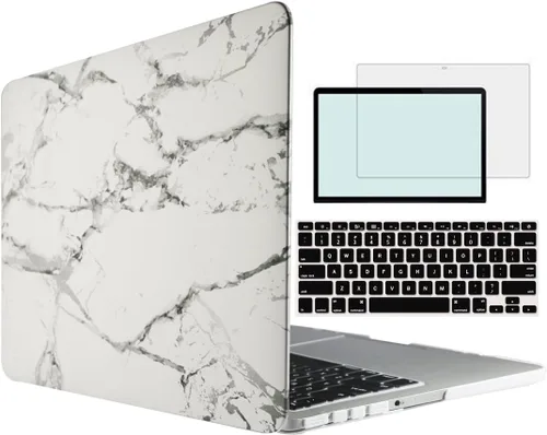 Miniatura 38 de Compatible con MacBook Air 1369 A1466 versión 2010-2017, carcasa rígida de plástico 4 en 1 con protector de pantalla de teclado compatible con Apple