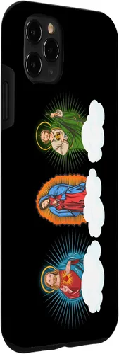 Miniatura 3 de iPhone 11 Pro Max Jesús, Virgen María y San Judas Tadeo En Nubes Caso