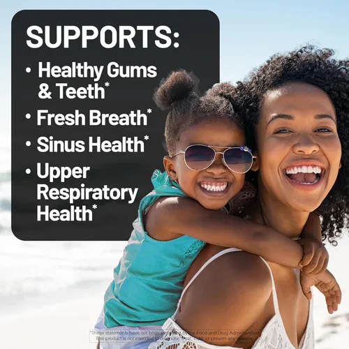 Miniatura 2 de Probióticos masticables para salud oral NatureWise, protección clínicamente comprobada para dientes y encías , 1, 1