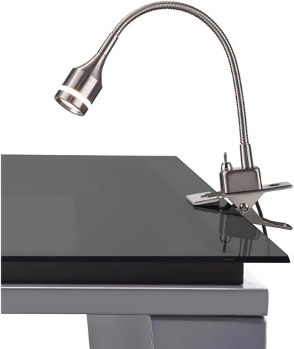 Miniatura 11 de Adesso 3218-01 Prospect - Lámpara de escritorio LED de 11 a 18 pulgadas, color negro, compatible con salida inteligente