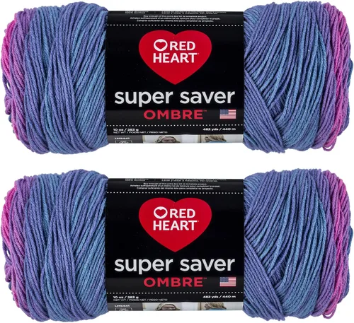 Miniatura 96 de Red Heart Super Saver Jumbo Ovillo de lana, Amatista