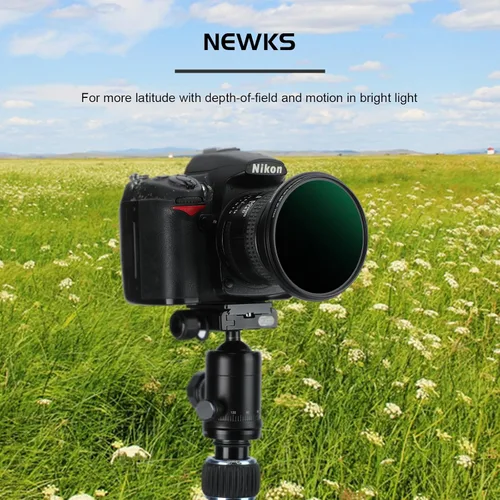 Miniatura 5 de Newks Filtro de lente ND64 de 2.835 in (filtro de densidad neutra fija de 6 paradas), 30 recubrimientos multicapa HD impermeable importación AGC