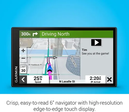 Miniatura 4 de Garmin DriveSmart 66 - Navegador GPS para coche con pantalla de cristal de 6 pulgadas (010-02469-00) (renovado)