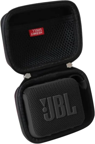 Hermitshell Funda rígida de viaje para JBL Go 4 - Altavoz Bluetooth ultraportátil (negro, funda para JBL GO 4)