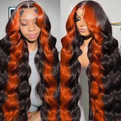 Miniatura 21 de Pelucas de cabello humano con encaje frontal 360 con cabello de bebé, pelucas de encaje frontal HD, densidad del 200%, pelucas de encaje frontal 360