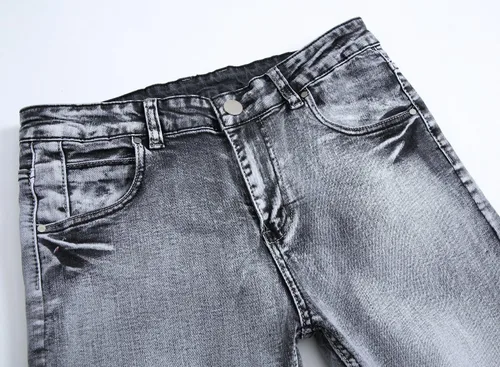 Miniatura 3 de Pantalón de jean elastizado, ajustado, moderno, para hombre.