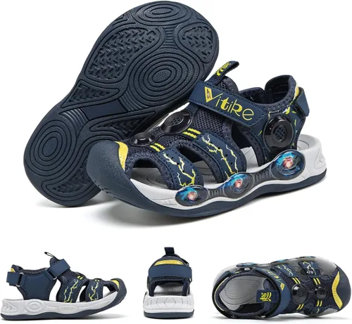 Miniatura 7 de VITUOFLY Sandalias para niños al aire libre senderismo deportes sandalias niñas piscina playa zapatos de verano zapatos de agua zapatillas