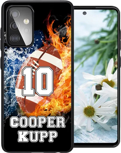 Miniatura 3 de Personalized Football Name and Number Design Your Own Rubber Cover for Galaxy A16/A15/A25/A14/A54/A53 for Samsung A case