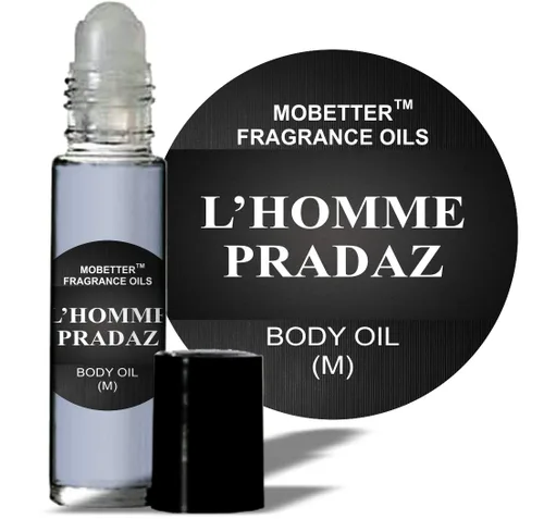 MOBETTER FRAGRANCE OILS L'Homme Pradaz - Aceite corporal con fragancia de colonia para hombre