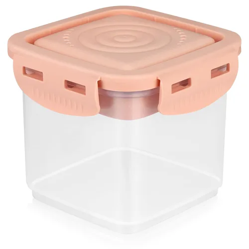 Accmor Dispensador de fórmula sobre la marcha, contenedor de fórmula para llevar, contenedor portátil de leche en polvo para niños con cuchara para