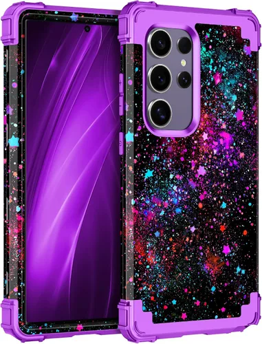 Miniatura 75 de Casetego Funda para Galaxy A16 5G, Tres Capas de Alta Resistencia Robusta a Prueba de Golpes, Protección Completa Rugosa de PC Duro + Parachoques