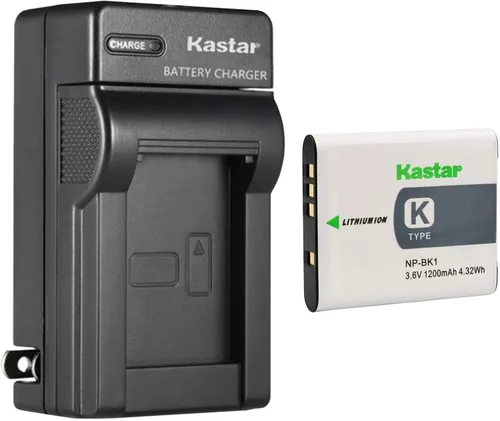 Miniatura 8 de Kastar - Cargador de batería de pared para Sony NP-BK1 NP-FK1, cargador Sony BC-CSK, Sony Cyber-Shot DSC-W180, Cyber-Shot DSC-W190, Cyber-Shot