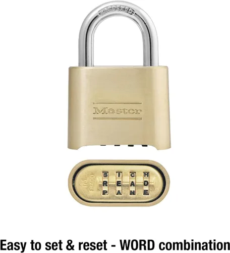 Miniatura 15 de Master Lock Candado con combinación propia, se puede resetear., 175D