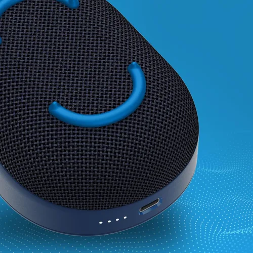 Miniatura 4 de Skullcandy Kilo - Altavoz Bluetooth inalámbrico, IPX7, impermeable, mini altavoz Bluetooth con batería de 24 horas, radiador pasivo de disparo hacia