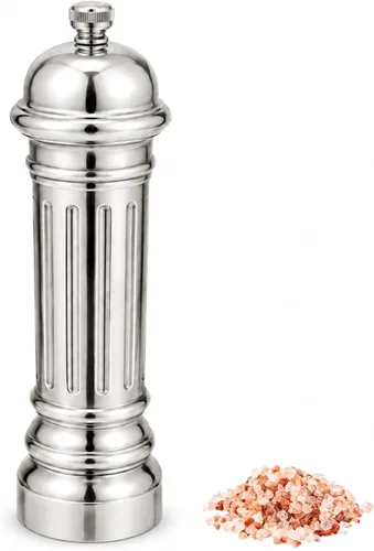 Miniatura 7 de Molinillo de pimienta de metal con núcleo de acero inoxidable, molinillo de pimienta de alto rendimiento resistente con grosor ajustable