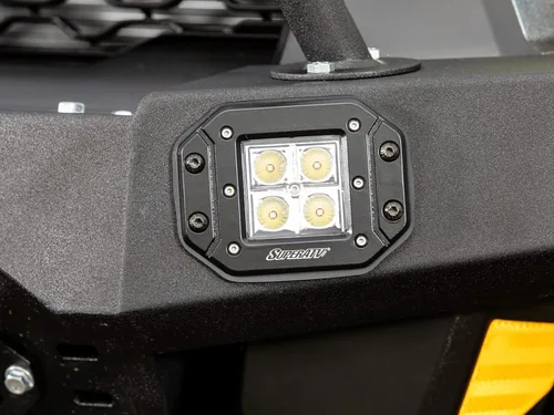 Miniatura 5 de SuperATV Luces LED tipo cubo de montaje empotrado de 3 pulgadas para UTV (ajuste universal), incluye arnés de cableado e interruptor basculante
