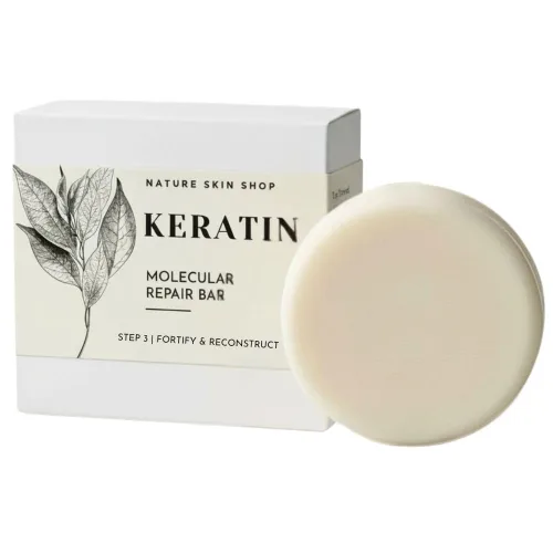 Nature Skin Shop Barra acondicionadora de tratamiento de queratina, reparación e hidratación intensa del cabello para todo tipo de cabello, cabello