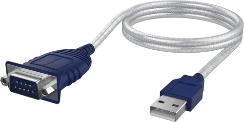 SABRENT Cable convertidor USB 2.0 a serie (9 pines) DB 9 RS 232, chipset Prolific, HEXNUTS, [Windows 11/10/8.1/8/7/VISTA/XP, Mac OS X 10.6 y