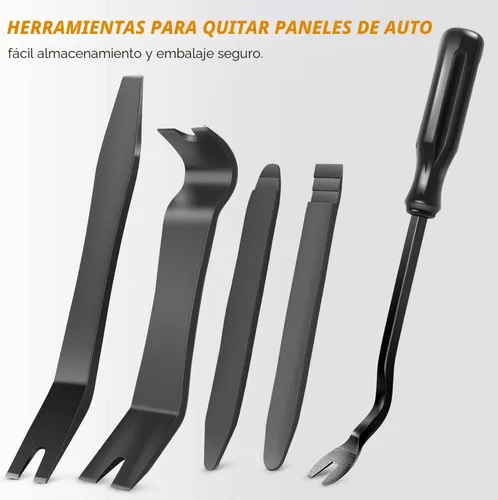 Miniatura 8 de GOOACC Kit de 5 piezas de herramientas de extracción de molduras de nylon para automóviles, kit de herramientas de extracción sin rayar para panel
