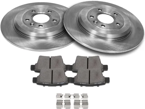 Miniatura 10 de SCITOO Brake Kits For Jeep For Cherokee 1999-2001,For TJ 1999-2006,For Jeep For Wrangler 2000-2006 Front Drilled & Slotted Disc Brakes Rotors and